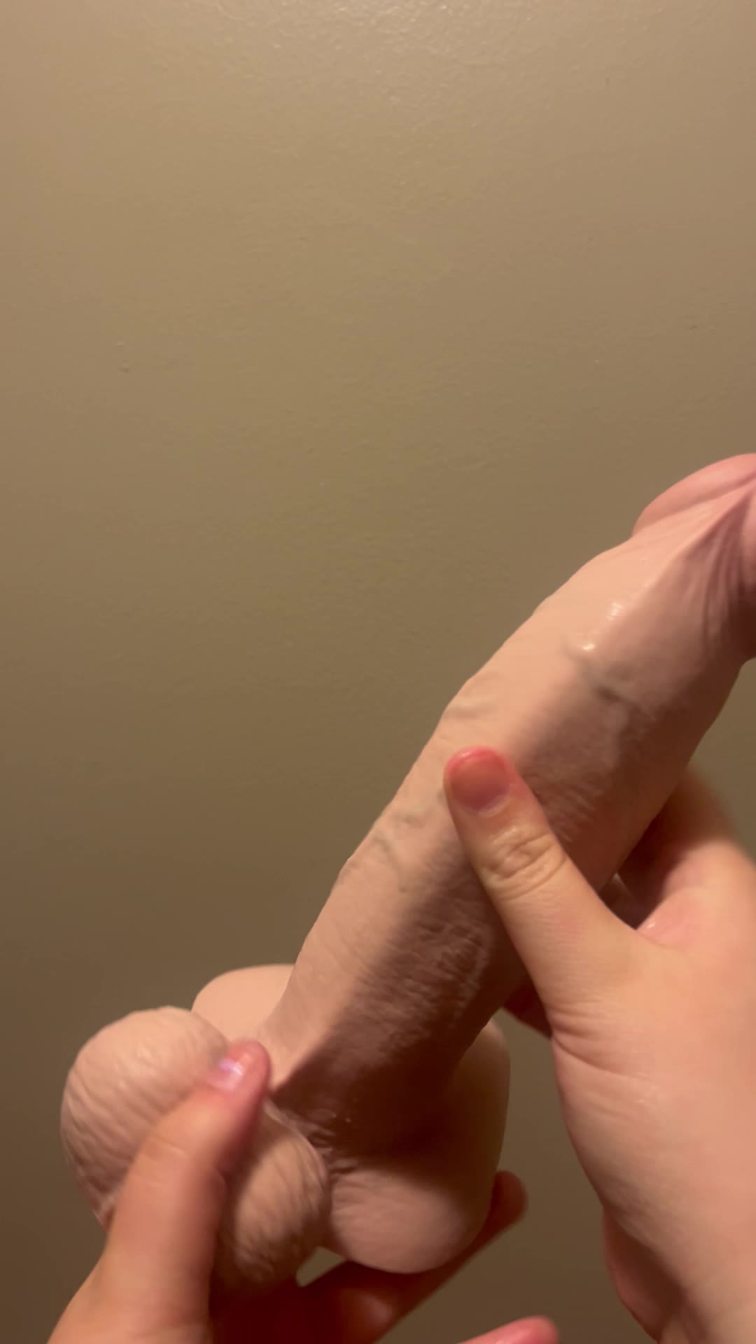 b-Vibe Slipskin Girthy Dildo. Slide 2