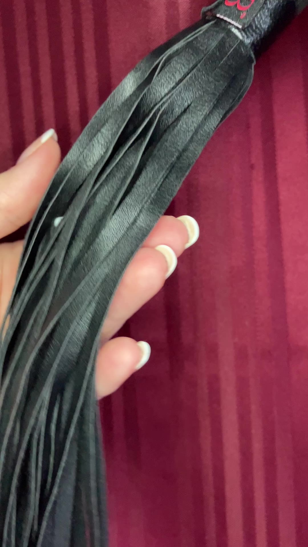 Bondage Boutique Black Rose Beginners Flogger. Slide 2